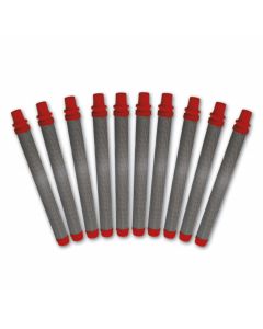 Tamis de crosse rouge, jeu de 10 pièces, 180 mailles/0,084 mm MW, extra fin