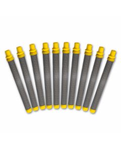 Tamis de crosse jaune, jeu de 10 pièces, 100 mailles/0,14 mm MW, fin