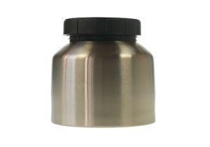 Godet inox avec couvercle, 1000 ml