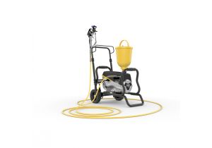 SuperFinish 23 Plus Airless - Laque de peinture- Spraypack sur un chariot
