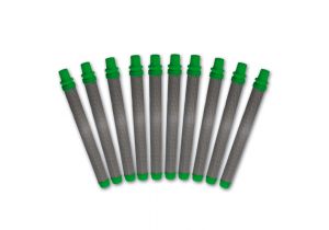 Tamis de crosse vert, jeu de 10, 30 mailles/0,56 mm MW, grossier