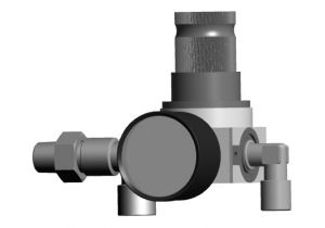 Set régulateur AirCoat, pour pompes à piston pneumatiques