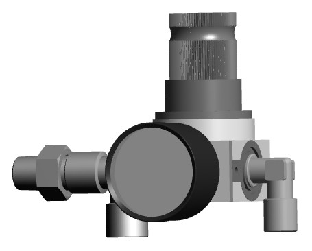 Set régulateur AirCoat, pour pompes à piston pneumatiques